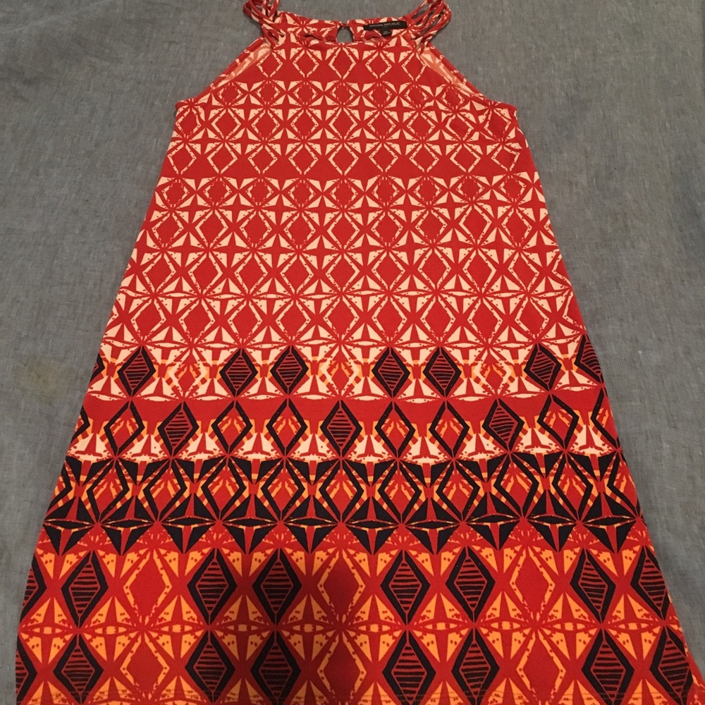 Banana Republic sleeveless geometric dress